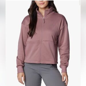 Columbia Fig (Pink) Boundless Trek Tech Full -  Zip Jacket